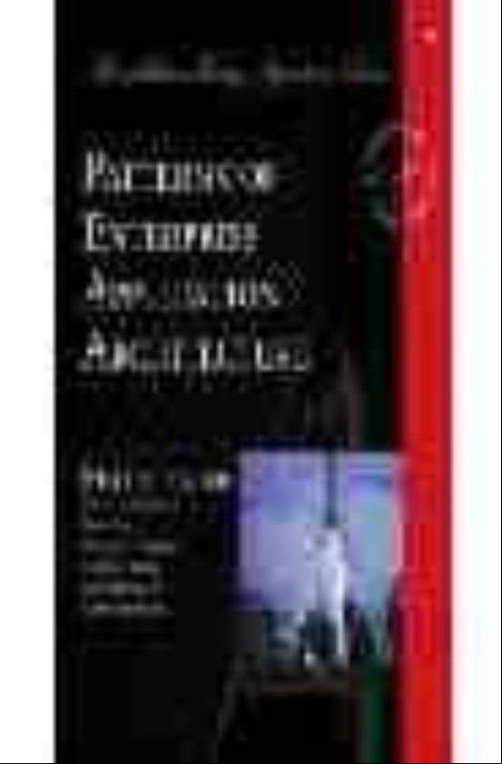 PATTERNS OF ENTERPRISE APPLICATION ARCHITECTURE (edición en inglés) PATTERNS OF ENTERPRISE APPLICATION ARCHITECTURE (edición en inglés)