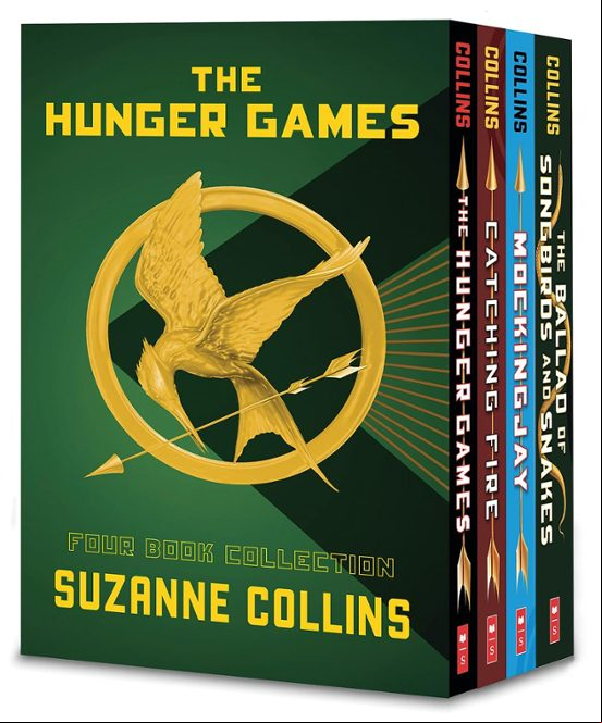 HUNGER GAMES 4-BOOK PAPERBACK BOX SET (THE HUNGER GAMES, CATCHING FIRE, MOCKINGJAY, THE BALLAD OF SONGBIRDS AND SNAKES) (HUNGER (edición en inglés)