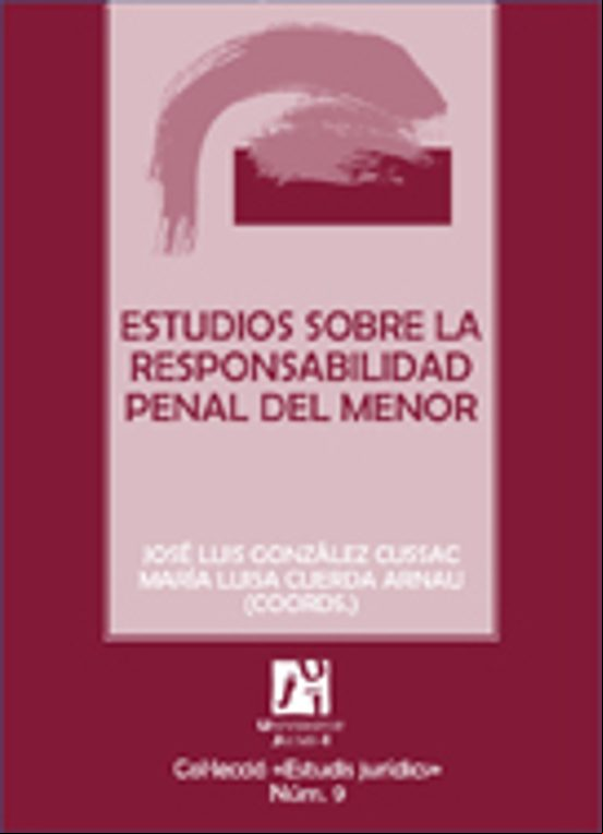 Estudios Sobre La Responsabilidad Penal Del Menor
