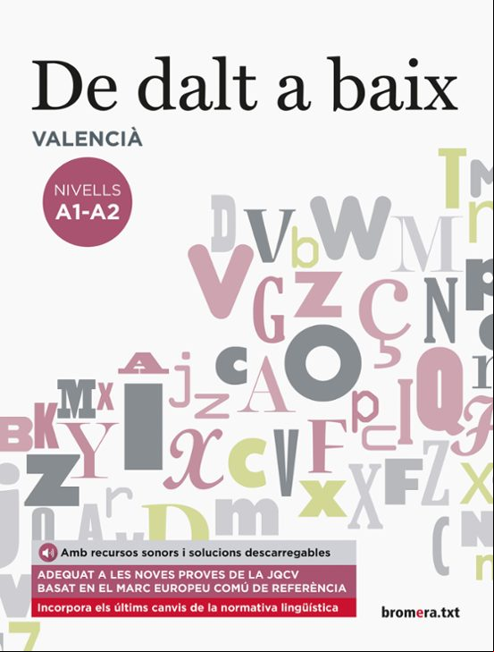 DE DALT A BAIX. NIVELLS A1-A2 (edición en valenciano)