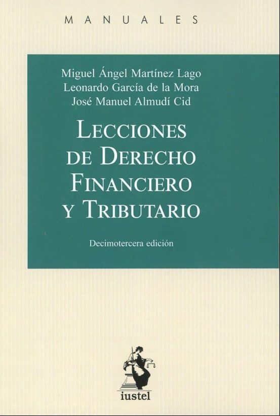 Lecciones De Derecho Financiero Y Tributario 2018 Lecciones De Derecho Financiero Y Tributario 2018