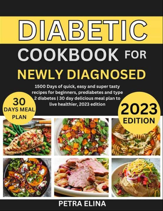 DIABETIC COOKBOOK FOR NEWLY DIAGNOSED EBOOK