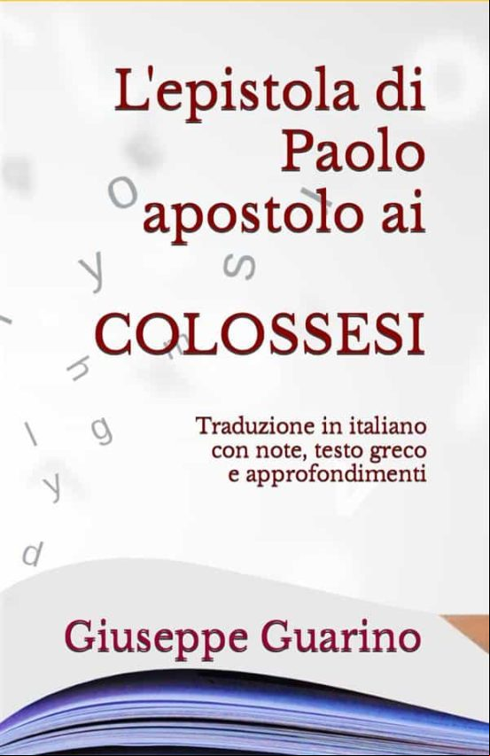 LEPISTOLA DI PAOLO APOSTOLO AI COLOSSESI EBOOK