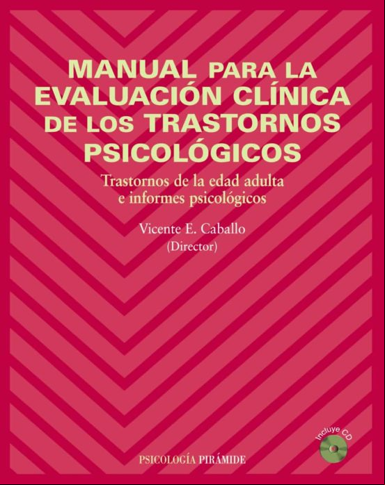 Manual Para La Evaluacion Clinica De Los Trastornos Psicologicos: Tras