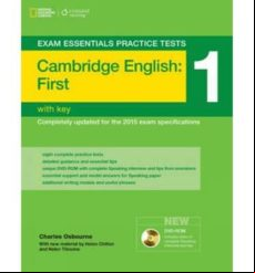 EXAM ESSENTIALS: CAMBRIDGE FIRST PRACTICE TESTS 1 W/O KEY + DVD- ROM