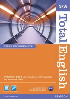 NEW TOTAL ENGLISH UPPER INTERMEDIATE STUDENTS BOOK WITH ACTIVE BOOK AND MYLAB PACK