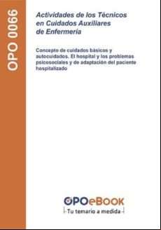 Actividades De Los Técnicos En Cuidados Auxiliares De Enfermería (eboo