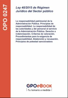 Ley 40/2015 De Régimen Jurídico Del Sector Público (ebook)