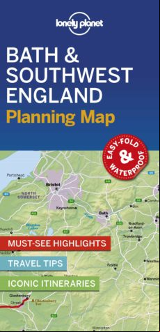 Lonely Planet Bath & Southwest England Planning Map 1 2019