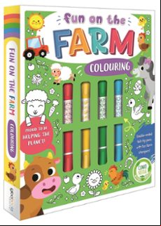 FUN ON THE FARM COLOURING (edición en inglés)