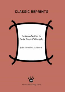An Introduction To Early Greek Philosophy (ebook)