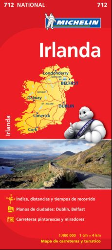 Mapa Irlanda 2012 (ref. 712)