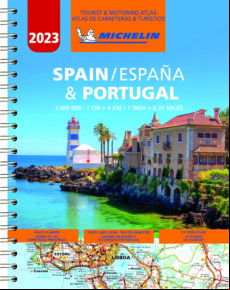 ATLAS DE CARRETERAS ESPAÑA PORTUGAL 2023 (A4) (04460)