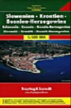 Eslovenia Croacia Y Bosnia Herzegovina Mapa De Carreteras (1:15 00000)