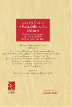 LEY DE SUELO Y REHABILITACIÓN URBANA EBOOK