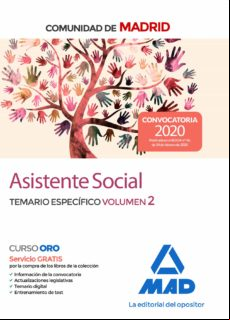 Asistente Social De La Comunidad De Madrid. Temario Específico (vol. 2