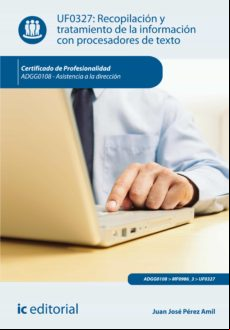 Recopilación Y Tratamiento De La Información Con Procesadores De Texto Recopilación Y Tratamiento De La Información Con Procesadores De Texto