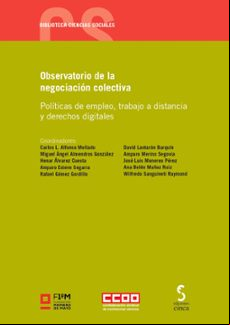 Observatorio De La Negociación Colectiva. Políticas De Empleo Trabajo