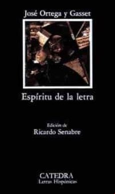 ESPIRITU DE LA LETRA