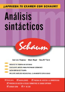 Analisis Sintacticos (schaum Selectividad)