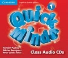 Quick Minds Level 1 Class Audio Cds (4) Spanish Edition