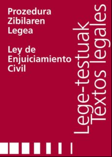 Prozedura Zibilaren Legea/ley De Enjuiciamiento Civil (ebook)