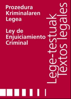 Prozedura Kriminalaren Legea/ley De Enjuiciamiento Criminal (ebook)
