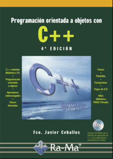 PROGRAMACIÓN ORIENTADA A OBJETOS CON C++. 4ª EDICIÓN. EBOOK