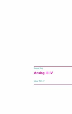 ANSLAG III-IV EBOOK (edición en danés)