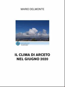 IL CLIMA DI ARCETO NEL GIUGNO 2020 EBOOK (edición en italiano)