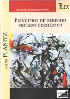 Principios De Derecho Privado Germanico