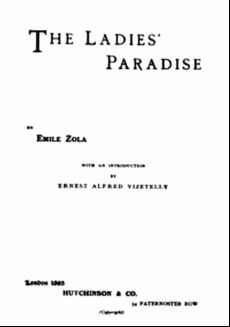 The Ladies Paradise (ebook)