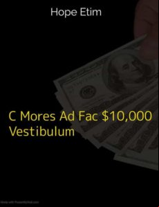 C Mores Ad Fac 10000 Vestibulum (ebook)