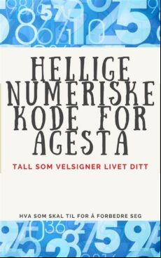 HELLIGE NUMERISKE KODE FOR AGESTA EBOOK (edición en noruego)