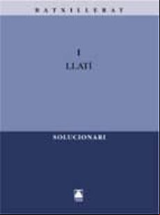 Llatí 1 Batxillerat. Solucionari