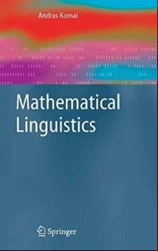 Mathematical Linguistics