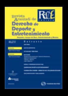Revista Juridica Del Deporte 2010