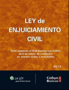 Ley De Enjuiciamiento Civil (ebook)
