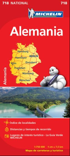 Mapa Alemania 2012 (ref. 718)