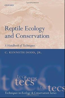 Reptile Ecology And Conservation: A Handbook Of Techniques