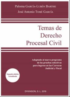 Temas De Derecho Procesal Civil 2ª Ed. 2019
