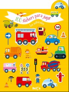100 Stickers Para Jugar - Los Vehículos