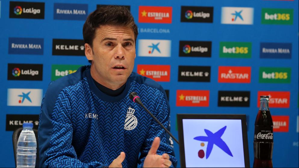 Getafe - Espanyol: Rubi: “La derrota ante el Girona nos obliga a ganar mañana”