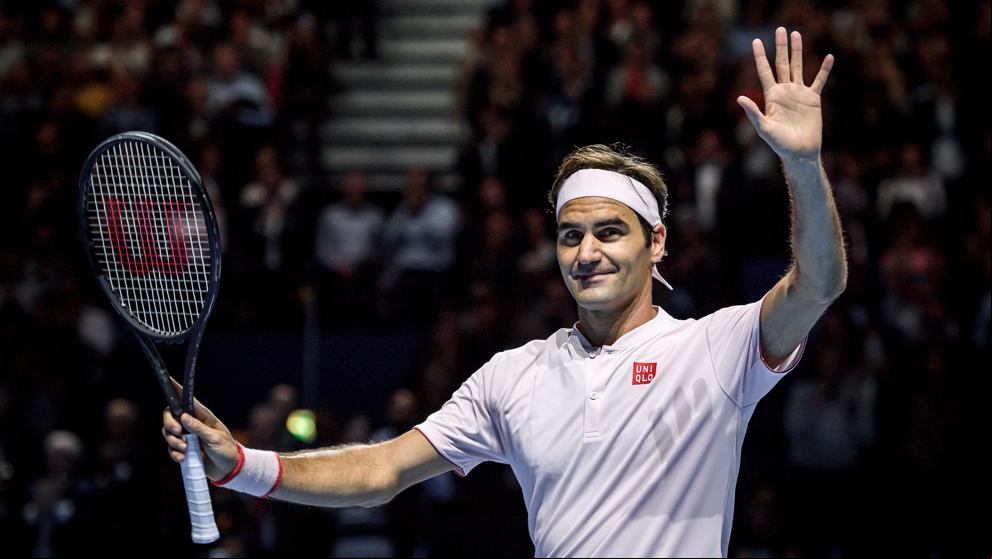 La emoción de Federer tras batir un impresionante récord