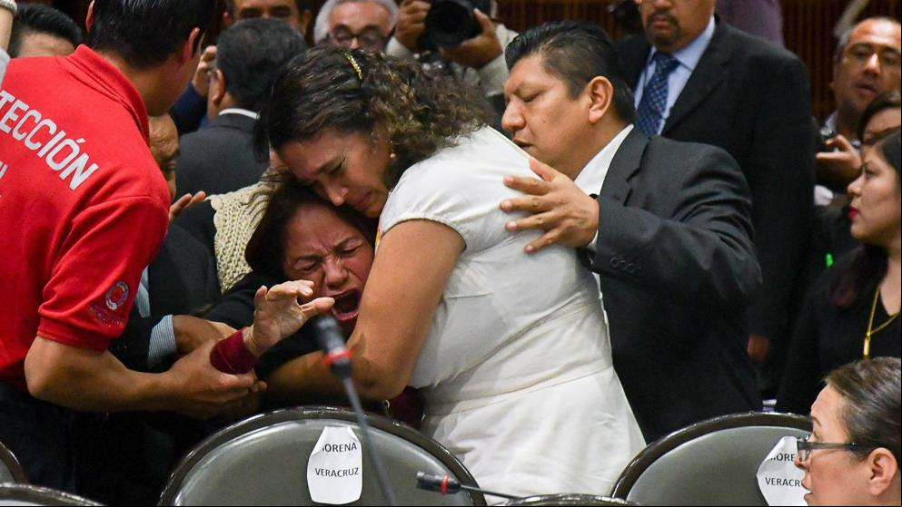 Una diputada mexicana notificada del asesinato de su hija en una sesión del Congreso