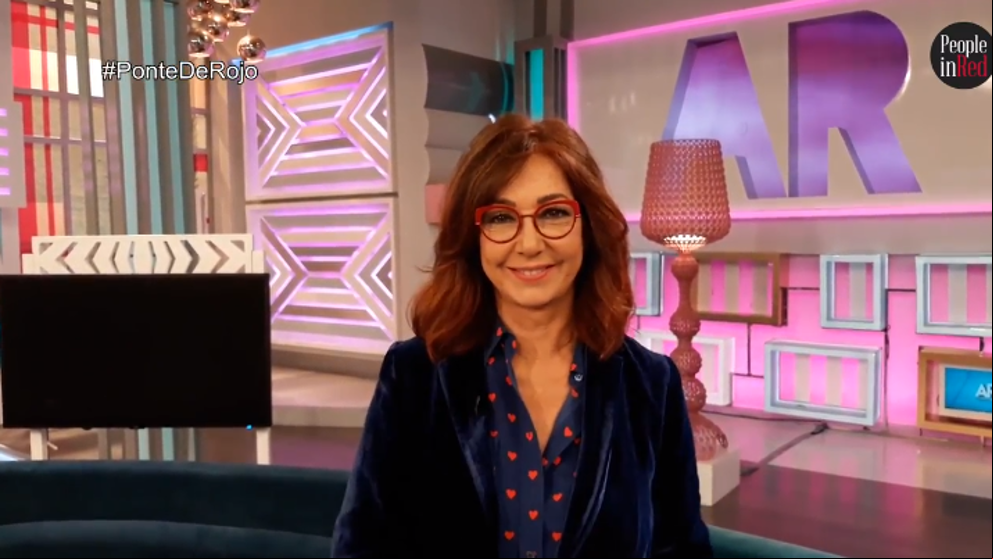 Ana Rosa, una de las protagonistas de la campaña #PonteDeRojo