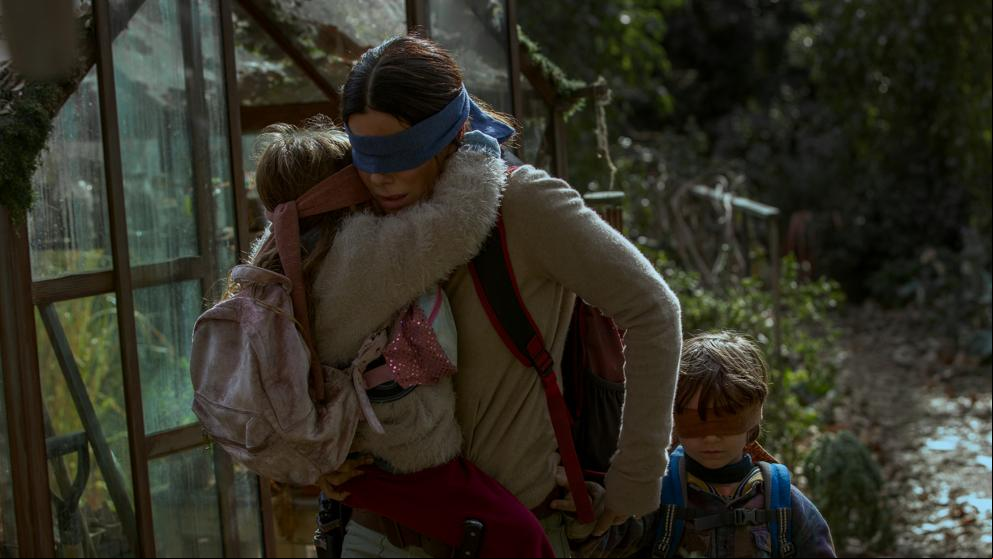 Netflix pide que (por favor) no intentéis imitar a Sandra Bullock en ‘A Ciegas’