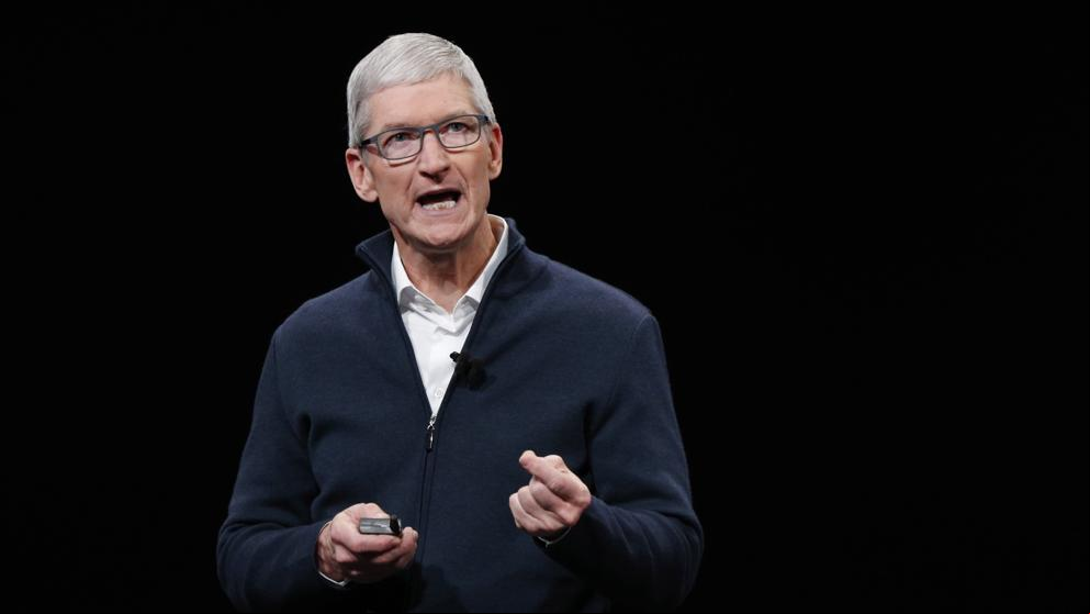 El CEO de Apple se embolsó 325.170 euros por día en 2018