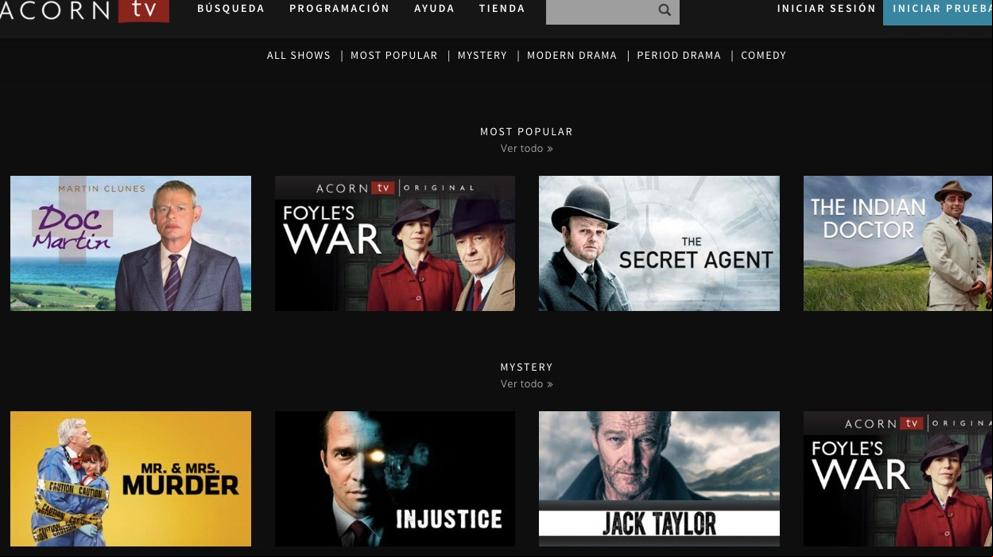 5 series británicas que no te puedes perder en Acorn Tv 5 series británicas que no te puedes perder en Acorn Tv