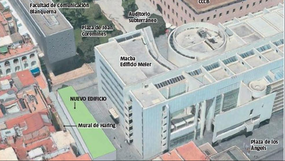 El Ayuntamiento de Barcelona propone un nuevo espacio para ampliar el Macba